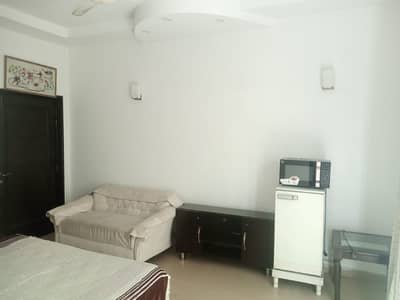 Separate Gate One Bed with Water And Gas Bill Included Is Available For Rent In DHA Phase 4 Near Gold Crest Mall