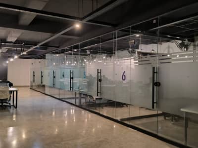 Furnished Office for Rent in Gulberg for (Call center + Software house + Marketing Office & Other Setup as You Want)