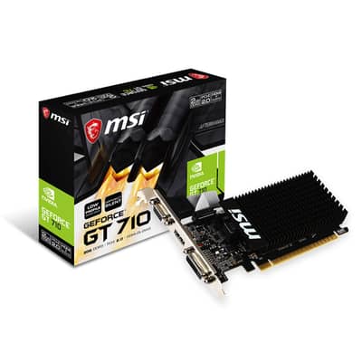 MSI Nvidia GeForce GT710 2GB DDR3 64Bit Gaming Graphic Card,