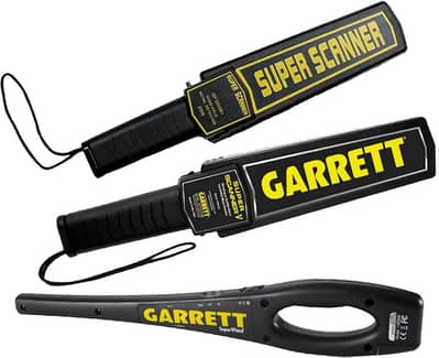 Hand Held Metal Detector (All Brands Available)