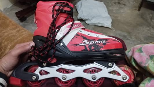 Skate Shoes Adjustable Roller