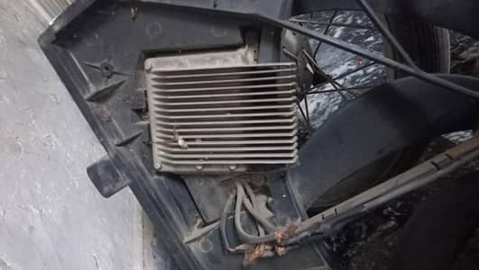Mercedes car radiator