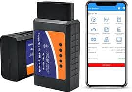ELM327 Bluetooth OBD2 Code Scanner Car Diagnostic Tool, Wireless OBDII