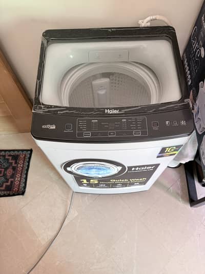 Haier washing machine