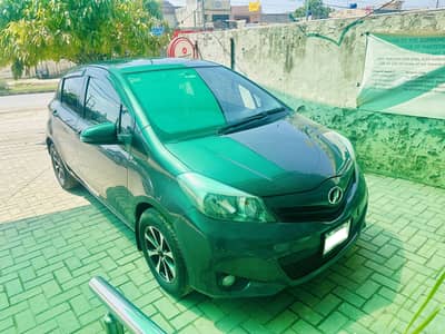 TOYOTA VITZ 2012 MODEL 15 REGISTRATION
