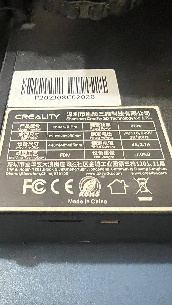 3d printer Ender 3 pro 1