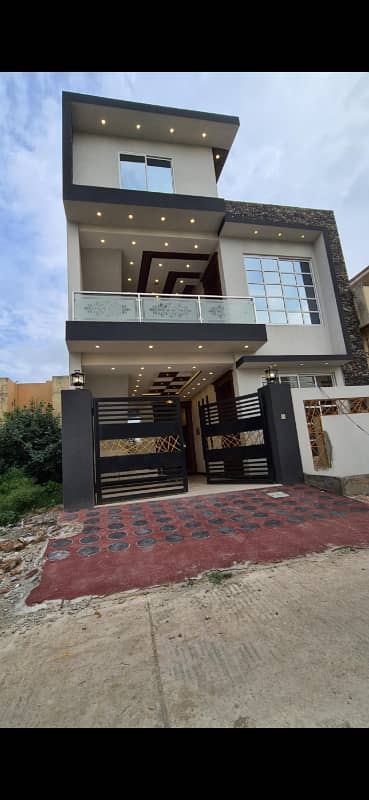 5 Marla Brand New House Available For Sale. In Snober City Adiala Road Rawalpindi.