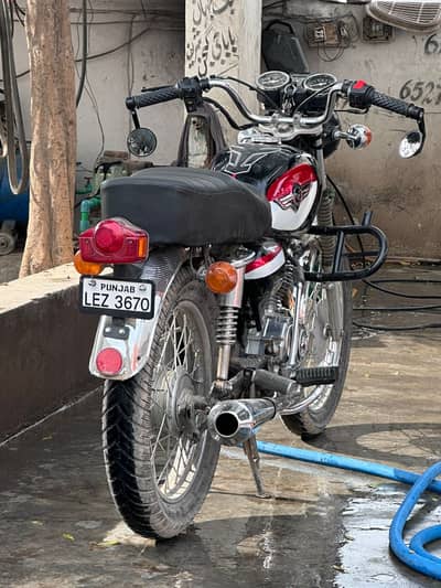 Honda CG 125 2013 Bullet style Modified