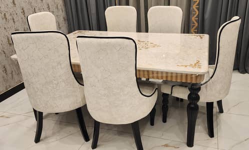 Six Chairs Dinning set for sale