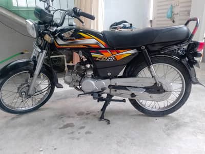 honda CD 70 black