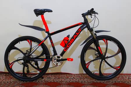 cycle mtb 26 inch full size alumnium frame gears disc reak jump