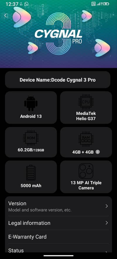 Dcode cygnal 3 pro