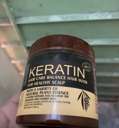Keratin for roughly hairs