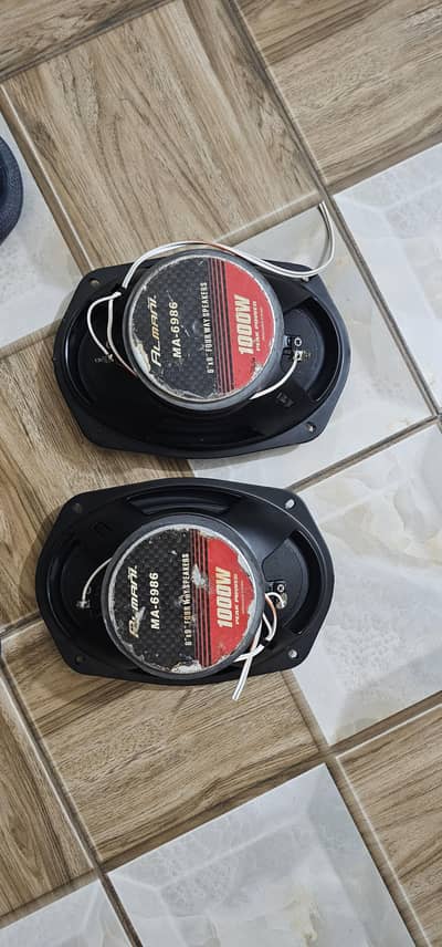 Almani 6×9 inch original speakers with grill for car