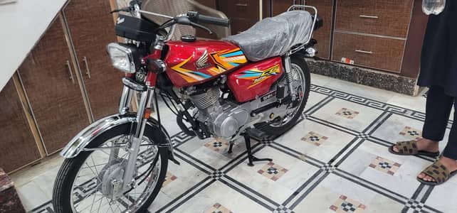 CG 125 BRAND NEW open date letter