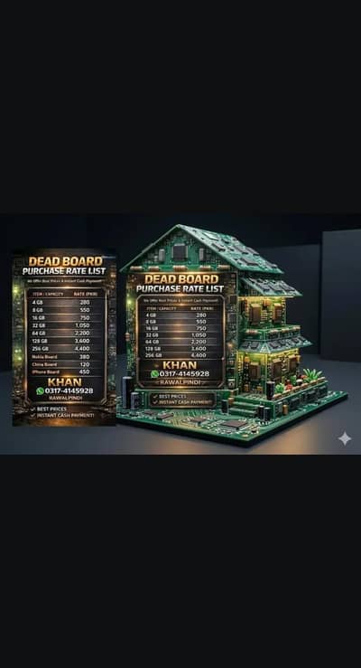 DEAD MOTHERBOARD DEALER 