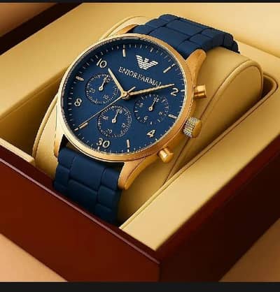 Men's Imported Round Dial Watch