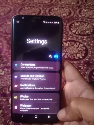 Samsung S9 plus 6gb 128gb daul sim prove no dot no breck just miner sh