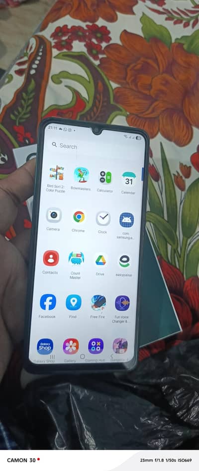 Samsung a07 dual sim pta approved 4.128 GB 10 mahine waranty mein hai