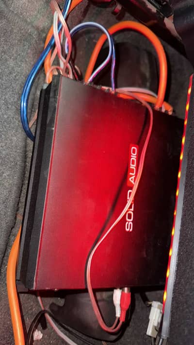 jbl woofer and amplifier