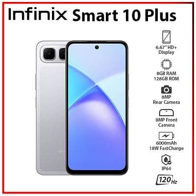 Infinix Smart 10 Plus 4/128 PTA – Urgent Sale