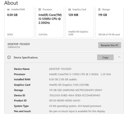 Lenovo thinkpad t440s for sale .