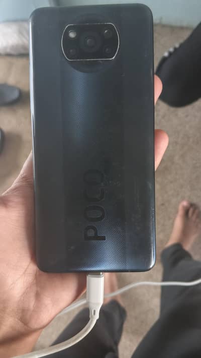 Poco x3 NFC panel change Baki total junioun ha