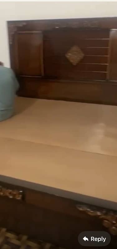 queen bed 2 side table 1