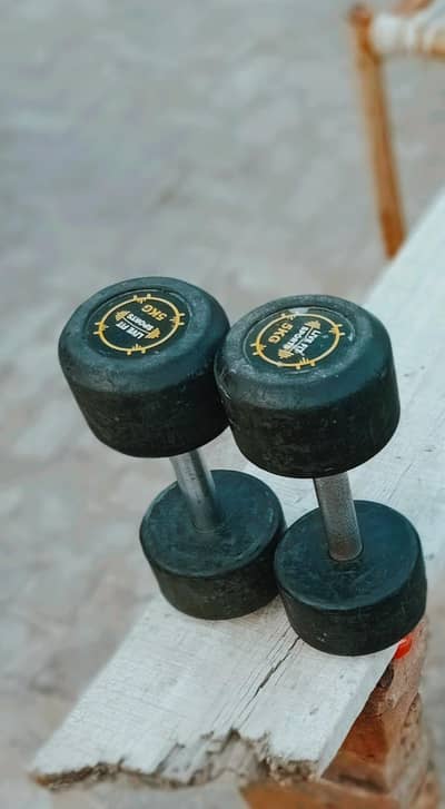 5kg dumbells pair for sale