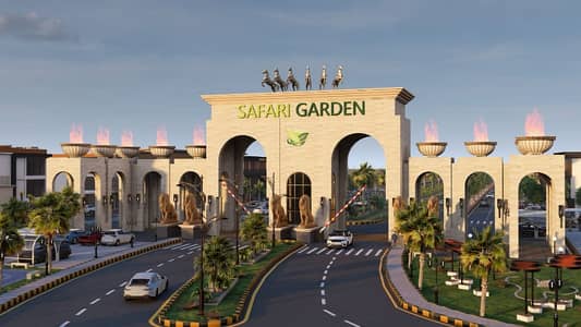 5 Marla Residential Plot for Sale in Safari Garden Easy 4 Year Installment Plan | Prime Location