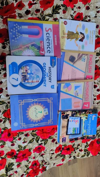 The national school system books complete set with bag only 5000 RS