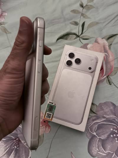 I phone 17 pro max 256 PTA approved silver