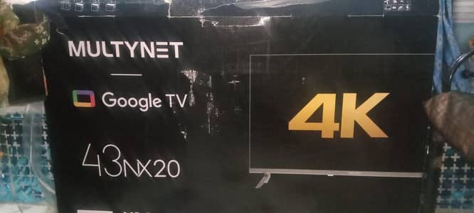 Multynet 43nx20 Google TV