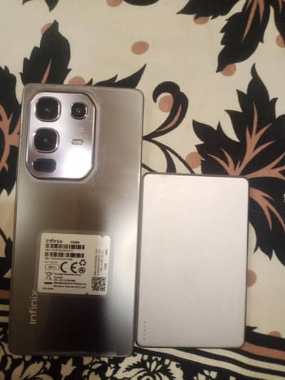 infinix note50 with box charger powerbank 1month used