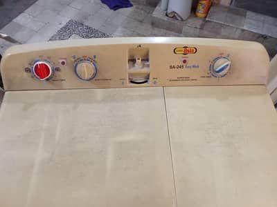 Super Asia Sa-245 Washing machine+Dryer.