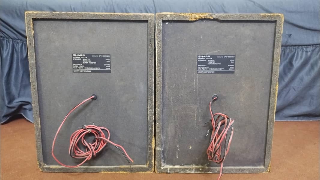Sharp speakers 2