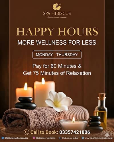 Spa,Services- Spa Center & Saloon - Spa Therapy Available