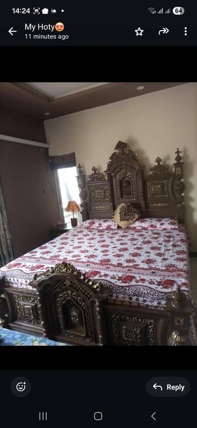 Haveli Style king size bed set