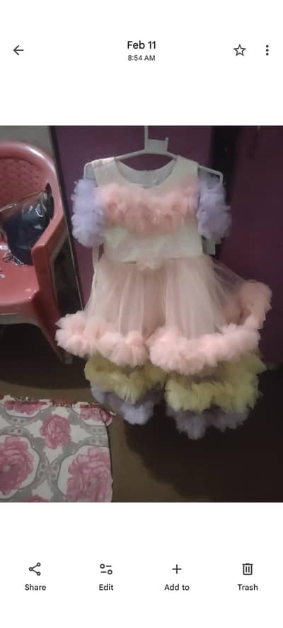 baby frock good condition