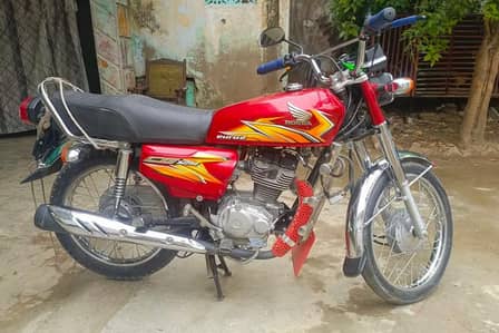 want to sale Honda cg 125  model 2021.