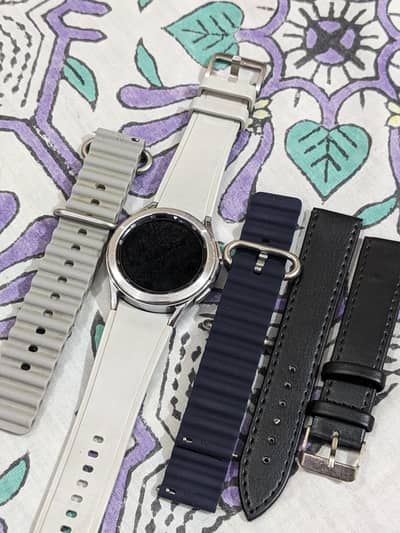 Samsung Watch 4 Classic with accessories  (Urgent Sell)