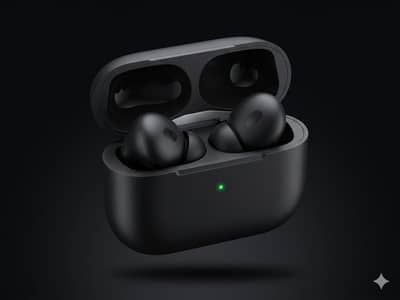 Airbuds Pro 2 – Black Wireless Earbuds, Noise Cancelling