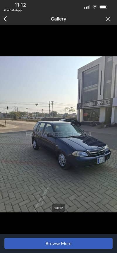 Suzuki cultus efi 2012 total genuine