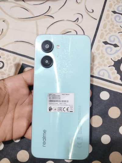 Realme C33 with Box argent sell