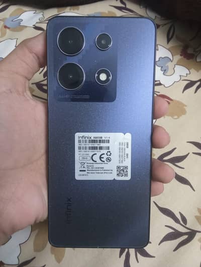 Infinix Note 30 with 40W fast charger