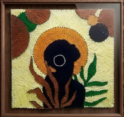 Premium Handmade String Art Wall Decor – Unique Artistic Frame