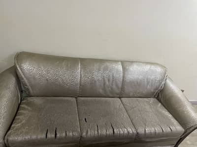 6 Seater Sofa Set (3+2+1) – Strong Frame