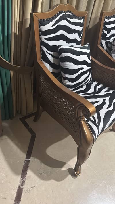 zebra chairss