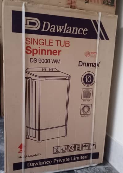 Dawlance 9KG -Rinse + Spinner -DS 9000 WM- White