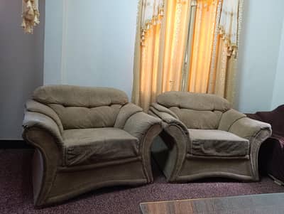 7 Seater Sofa Set with Centre Table
